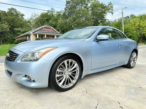 2012 Infiniti G37 Convertible for sale at Cobb Luxury Cars in Marietta GA