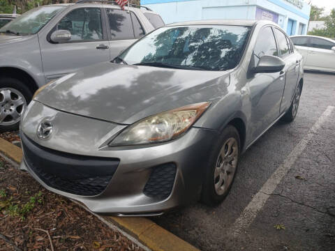 2013 Mazda MAZDA3 for sale at Blue Lagoon Auto Sales in Plantation FL