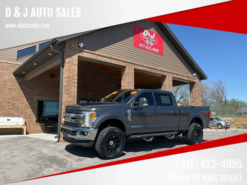 2017 Ford F-350 Super Duty for sale at D & J AUTO SALES in Joplin MO
