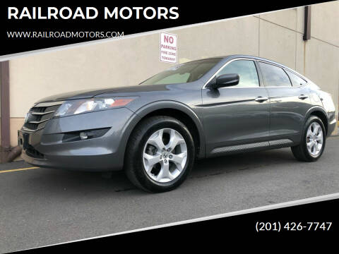 2010 Honda Accord Crosstour for sale at RAILROAD MOTORS in Hasbrouck Heights NJ