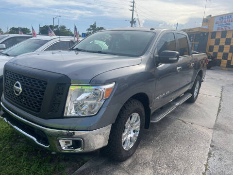 2019 Nissan Titan for sale at Dulux Auto Sales Inc & Car Rental in Hollywood FL