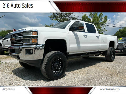 2015 Chevrolet Silverado 2500HD for sale at 216 Auto Sales in Mc Calla AL