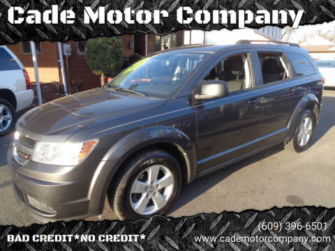 2014 Dodge Journey for sale at Cade Motor Company in Lawrence Township NJ