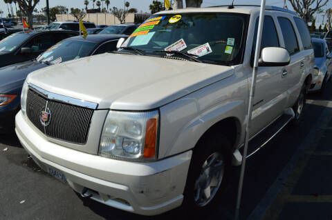 2004 Cadillac Escalade for sale at M Auto Center West in Anaheim CA