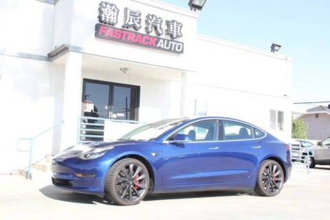 2020 Tesla Model 3 for sale at Fastrack Auto Inc in Rosemead CA