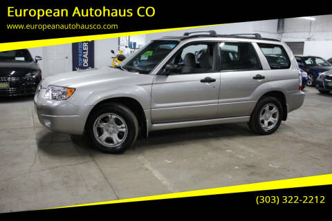 2006 Subaru Forester for sale at European Autohaus CO in Denver CO