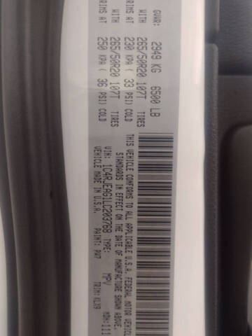 2020 Jeep Grand Cherokee Laredo