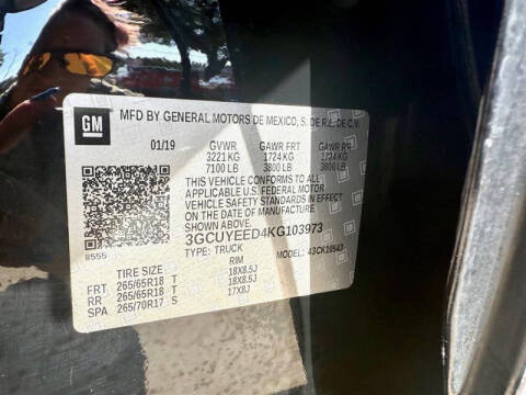 2019 Chevrolet Silverado 1500