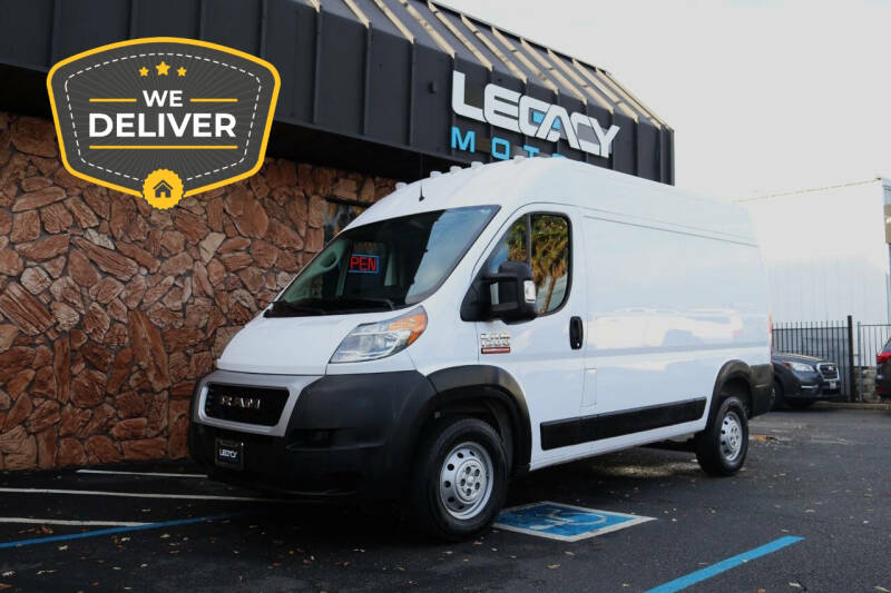 2019 RAM ProMaster for sale at Legacy Motors Inc in Sacramento CA