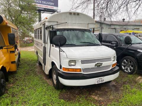 2005 Chevrolet Express for sale at Bus Barn of Texas in Cypress TX