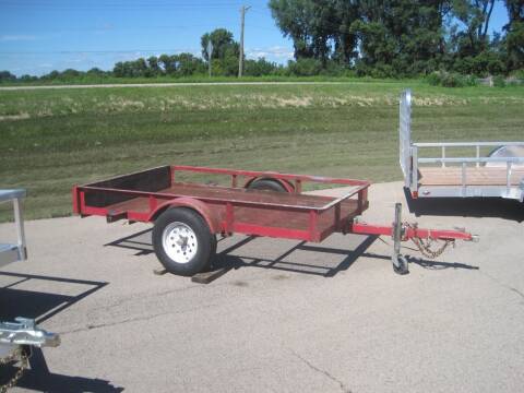 2004 JAMAR 6.6 IN. X 8 FT UTILITY TRAILER for sale at G T AUTO PLAZA Inc in Pearl City IL