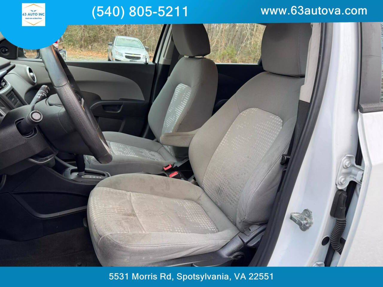 2019 Chevrolet Sonic for sale at 63 Auto Inc in Spotsylvania, VA