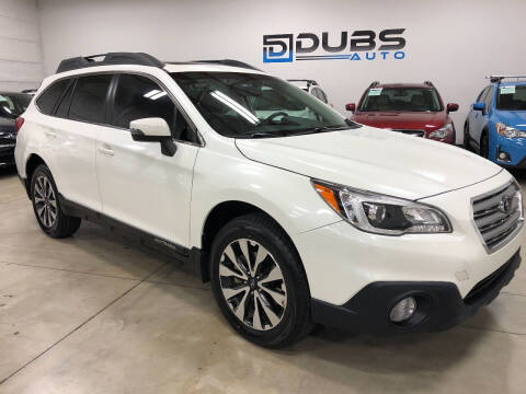 2016 Subaru Outback for sale at DUBS AUTO LLC in Clearfield UT