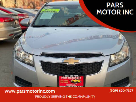 2013 Chevrolet Cruze for sale at PARS MOTOR INC in Pomona CA