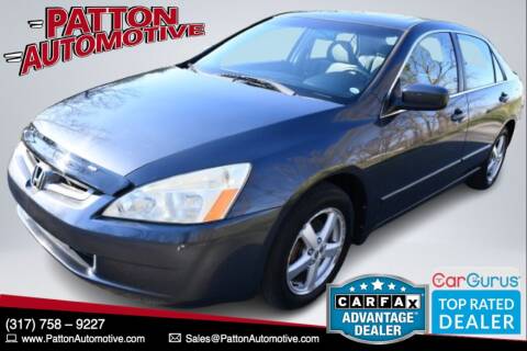 2003 Honda Accord for sale at Patton Automotive in Sheridan IN
