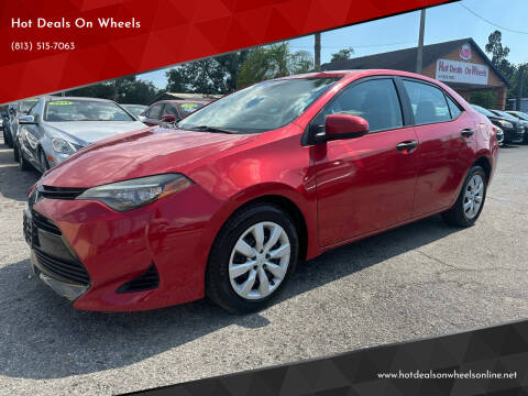 2017 Toyota Corolla for sale at Hot Deals On Wheels in Tampa FL