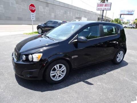2012 Chevrolet Sonic for sale at DONNY MILLS AUTO SALES in Largo FL