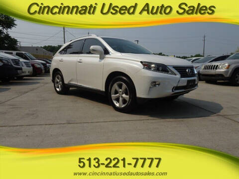 2015 Lexus RX 350 for sale at Cincinnati Used Auto Sales in Cincinnati OH