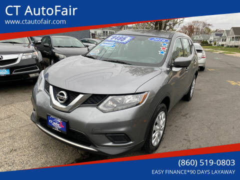 2016 Nissan Rogue for sale at CT AutoFair in West Hartford CT