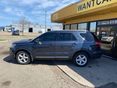 2017 Ford Explorer for sale at WANTCAR in Lansing MI