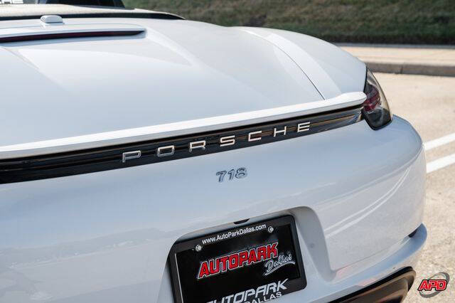 2017 Porsche 718 Boxster