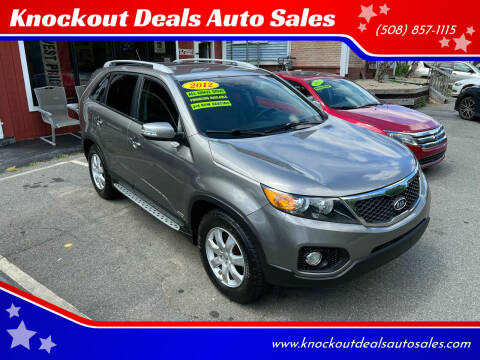 2012 Kia Sorento for sale at Knockout Deals Auto Sales in West Bridgewater MA