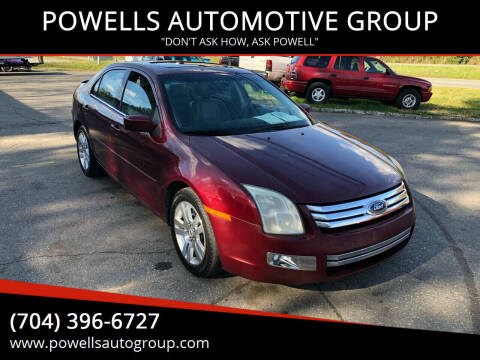 2007 Ford Fusion for sale at POWELLS AUTOMOTIVE GROUP in Gastonia NC