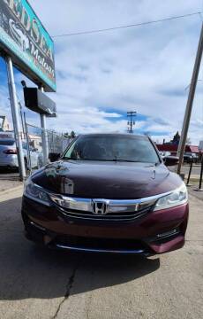 2016 Honda Accord for sale at Queen Auto Sales in Denver CO
