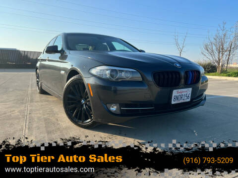 2011 BMW 5 Series for sale at Top Tier Auto Sales in Sacramento CA