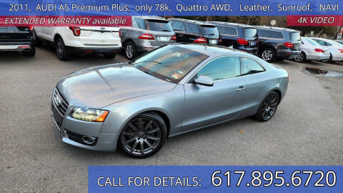 2011 Audi A5 for sale at Carlot Express in Stow MA