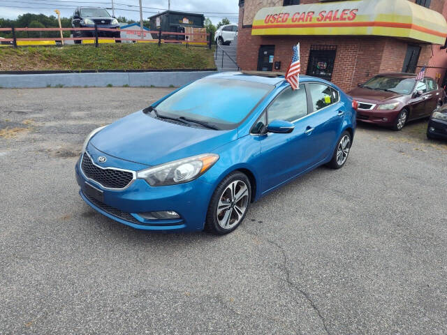 2015 Kia Forte for sale at Cottage Street Used Car Sales in Springfield, MA