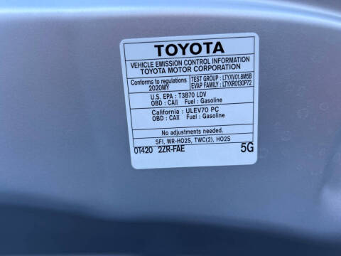 2020 Toyota Corolla LE