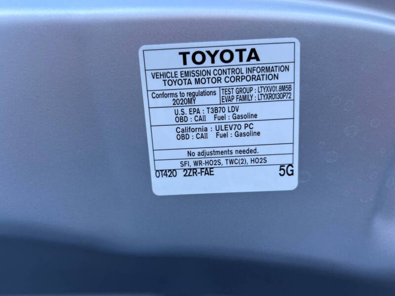 2020 Toyota Corolla LE