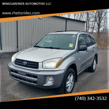 2002 Toyota RAV4 for sale at WINEGARDNER AUTOMOTIVE LLC in New Lexington OH