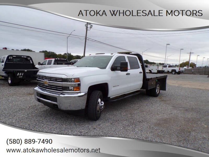 2016 Chevrolet Silverado 3500HD for sale at ATOKA WHOLESALE MOTORS in Atoka OK