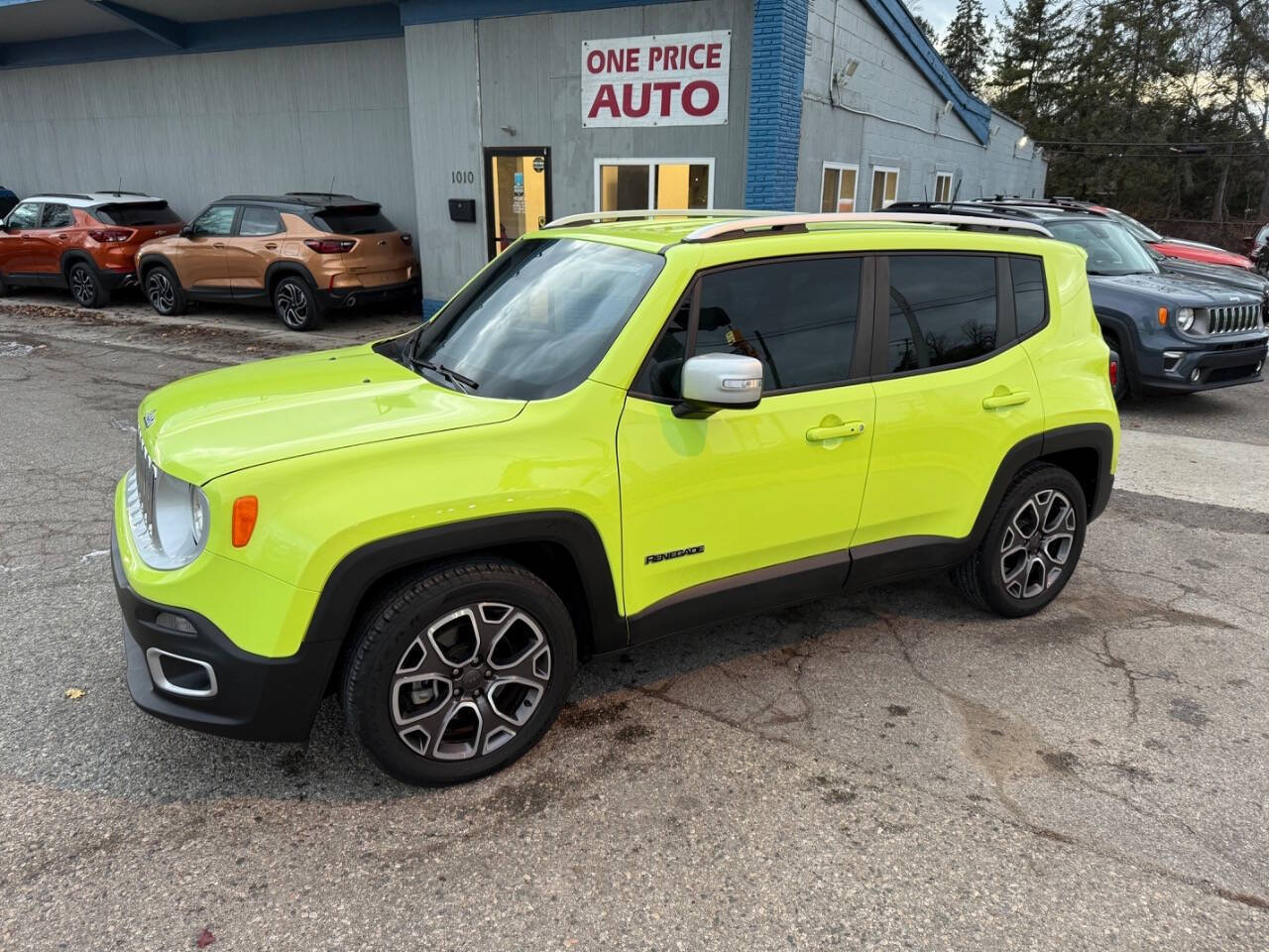 2018 Jeep Renegade for sale at ONE PRICE AUTO in Mount Clemens, MI