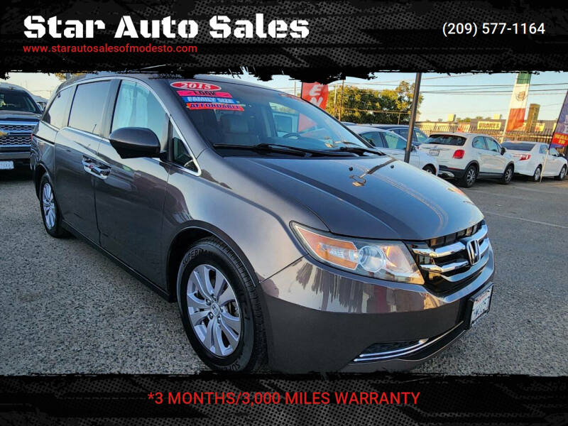 2015 Honda Odyssey for sale at Star Auto Sales in Modesto CA