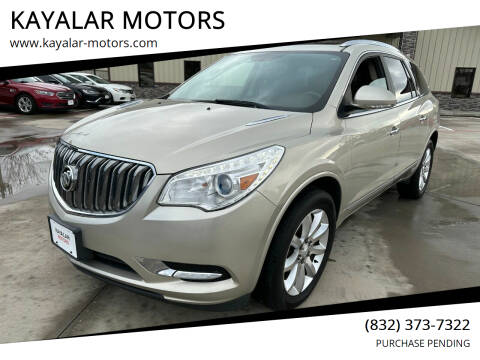 2013 Buick Enclave for sale at KAYALAR MOTORS SUPPORT CENTER in Houston TX