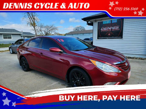2013 Hyundai Sonata for sale at DENNIS CYCLE & AUTO in Council Bluffs IA