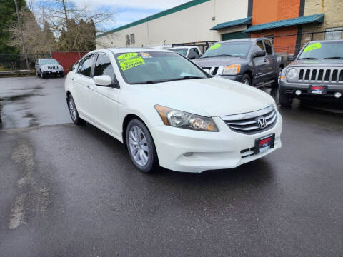2012 Honda Accord for sale at SWIFT AUTO SALES INC in Salem OR