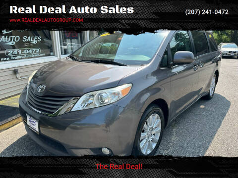 2012 Toyota Sienna for sale at Real Deal Auto Sales in Auburn ME