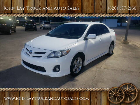 2012 Toyota Corolla for sale at John Lay Truck and Auto Sales in Independence KS