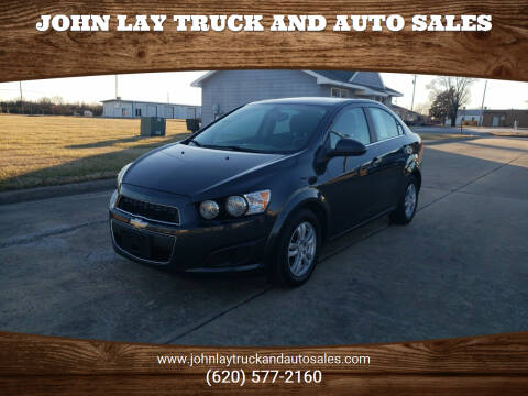 2015 Chevrolet Sonic for sale at John Lay Truck and Auto Sales in Independence KS