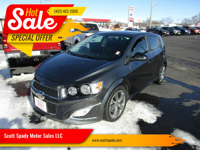 2016 Chevrolet Sonic for sale at Scott Spady Motor Sales LLC in Hastings NE