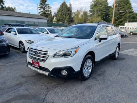 2015 Subaru Outback for sale at Apex Motors Inc. in Tacoma WA