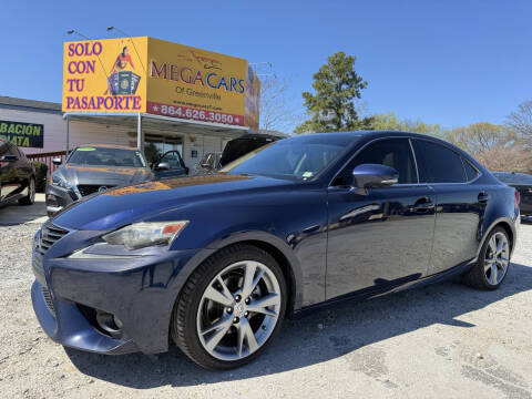 2014 Lexus IS 250 for sale at Mega Cars of Greenville in Greenville SC