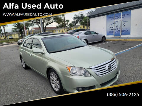 2008 Toyota Avalon for sale at Alfa Used Auto in Holly Hill FL