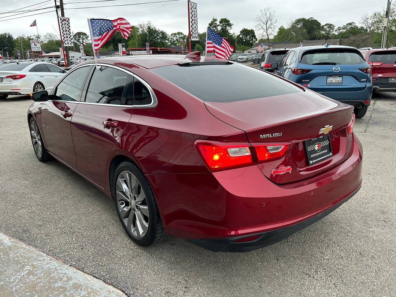 2017 Chevrolet Malibu for sale at SPENCER AUTO SALES in South Houston, TX