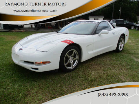 1999 Chevrolet Corvette for sale at RAYMOND TURNER MOTORS in Pamplico SC