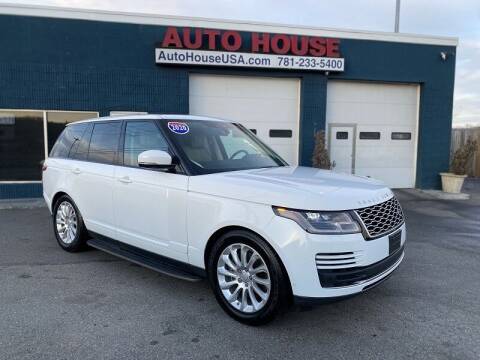 2020 Land Rover Range Rover for sale at Auto House USA in Saugus MA